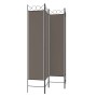 Trennwand mit 4 anthrazitgrauen Stoffbahnen 160x200 cm von vidaXL, Raumteiler - Ref: Foro24-350152, Preis: 40,76 €, Rabatt: %