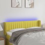 Cabecero con LED de tela verde 147x16x78/88 cm de vidaXL, Cabeceros y pies de cama - Ref: Foro24-3123479, Precio: 68,68 €, De...