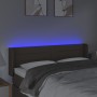 Kopfteil mit LED aus taupegrauem Stoff 147x16x78/88 cm von vidaXL, Kopf- und Fußteile - Ref: Foro24-3123378, Preis: 77,61 €, ...