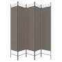 Divider screen with 5 anthracite gray fabric panels 200x200 cm by vidaXL, Room dividers - Ref: Foro24-350156, Price: 42,71 €,...