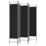 Black fabric room divider with 5 panels, 200x200 cm. by vidaXL, Room dividers - Ref: Foro24-350157, Price: 39,65 €, Discount: %