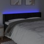 Cabecero con LED de terciopelo negro 163x16x78/88 cm de vidaXL, Cabeceros y pies de cama - Ref: Foro24-3123530, Precio: 77,91...