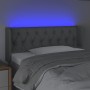 Light gray fabric headboard with LED 103x16x78/88 cm by vidaXL, Headboards and footboards - Ref: Foro24-3123562, Price: 71,47...