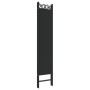 Divider screen with 6 black fabric panels 240x200 cm by vidaXL, Room dividers - Ref: Foro24-350161, Price: 49,19 €, Discount: %