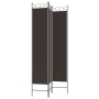 Brown fabric 3-panel divider screen 120x220 cm by vidaXL, Room dividers - Ref: Foro24-350163, Price: 32,74 €, Discount: %