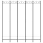 Divider screen with 5 white fabric panels 200x220 cm by vidaXL, Room dividers - Ref: Foro24-350170, Price: 55,61 €, Discount: %