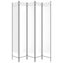 Divider screen with 5 white fabric panels 200x220 cm by vidaXL, Room dividers - Ref: Foro24-350170, Price: 55,61 €, Discount: %