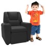 Kinder Relaxsessel aus Kunstleder Schwarz von vidaXL, Stühle und Hochstühle für Kinder - Ref: Foro24-324041, Preis: 162,39 €,...