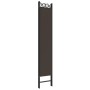 Divider screen with 5 brown fabric panels 200x220 cm by vidaXL, Room dividers - Ref: Foro24-350171, Price: 41,99 €, Discount: %