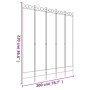 Divider screen with 5 brown fabric panels 200x220 cm by vidaXL, Room dividers - Ref: Foro24-350171, Price: 41,99 €, Discount: %