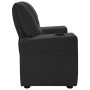 Sillón reclinable para niños cuero sintético negro de vidaXL, Sillas y tronas para niños - Ref: Foro24-324041, Precio: 163,62...