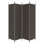 Four-panel brown fabric room divider 200x200 cm by vidaXL, Room dividers - Ref: Foro24-350183, Price: 36,53 €, Discount: %