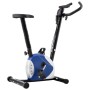 Bicicleta estática con resistencia de cinta azul de vidaXL, Bicicletas estáticas - Ref: Foro24-92007, Precio: 129,24 €, Descu...