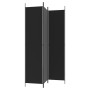 Three-panel black fabric room divider screen 150x220 cm by vidaXL, Room dividers - Ref: Foro24-350197, Price: 33,17 €, Discou...