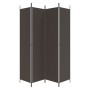 Divider screen with 4 brown fabric panels 200x220 cm by vidaXL, Room dividers - Ref: Foro24-350199, Price: 39,62 €, Discount: %