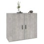 Aparador de madera contrachapada gris hormigón 80x33x70 cm de vidaXL, Aparadores - Ref: Foro24-816564, Precio: 87,91 €, Descu...