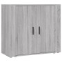 Aparador de madera contrachapada gris Sonoma 80x33x70 cm de vidaXL, Aparadores - Ref: Foro24-816566, Precio: 86,88 €, Descuen...