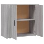 Aparador de madera contrachapada gris Sonoma 80x33x70 cm de vidaXL, Aparadores - Ref: Foro24-816566, Precio: 86,88 €, Descuen...