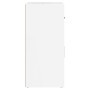 Aparador de madera contrachapada blanco brillante 80x33x70 cm de vidaXL, Aparadores - Ref: Foro24-816570, Precio: 85,60 €, De...