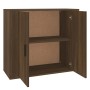 Brown oak plywood sideboard 80x33x70 cm by vidaXL, Sideboards - Ref: Foro24-816567, Price: 81,65 €, Discount: %