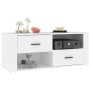 White plywood TV cabinet 100x35x40 cm by vidaXL, TV Furniture - Ref: Foro24-823099, Price: 51,86 €, Discount: %