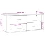 White plywood TV cabinet 100x35x40 cm by vidaXL, TV Furniture - Ref: Foro24-823099, Price: 51,86 €, Discount: %