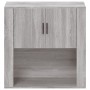 Armario de pared madera contrachapada gris Sonoma 80x33x80 cm de vidaXL, Aparadores - Ref: Foro24-816590, Precio: 88,64 €, De...