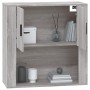 Armario de pared madera contrachapada gris Sonoma 80x33x80 cm de vidaXL, Aparadores - Ref: Foro24-816590, Precio: 88,64 €, De...