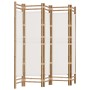 Folding screen with 5 panels bamboo and canvas 200 cm by vidaXL, Room dividers - Ref: Foro24-350625, Price: 123,94 €, Discoun...