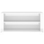 Shoe cabinet made of white glossy plywood, 100x35x45 cm by vidaXL, Shoe racks and shoe organizers - Ref: Foro24-816906, Price...