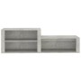 Concrete gray plywood shoe rack furniture 150x35x45 cm by vidaXL, Shoe racks and shoe organizers - Ref: Foro24-816916, Price:...