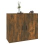 Smoked oak plywood sideboard 80x33x70 cm by vidaXL, Sideboards - Ref: Foro24-816565, Price: 88,86 €, Discount: %