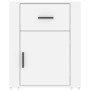 White plywood nightstand 50x36x60 cm by vidaXL, Nightstands - Ref: Foro24-816720, Price: 40,76 €, Discount: %