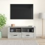 Concrete gray plywood TV cabinet 100x35x40 cm by vidaXL, TV Furniture - Ref: Foro24-816812, Price: 71,60 €, Discount: %