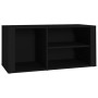 Mueble zapatero madera contrachapada negro 100x35x45 cm de vidaXL, Zapateros y organizadores de calzado - Ref: Foro24-816921,...