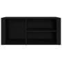 Schwarzer Schuhschrank aus Sperrholz, 100 x 35 x 45 cm von vidaXL, Schuhregale und Schuhorganisatoren - Ref: Foro24-816921, P...