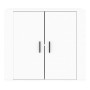 Aparador de madera contrachapada blanco 80x33x70 cm de vidaXL, Aparadores - Ref: Foro24-816560, Precio: 83,82 €, Descuento: %