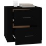 Black bedside table 50x39x47 cm by vidaXL, Lockers and storage cabinets - Ref: Foro24-816705, Price: 56,16 €, Discount: %