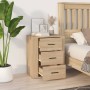 Sonoma oak plywood nightstand 50x36x60 cm by vidaXL, Nightstands - Ref: Foro24-816715, Price: 64,99 €, Discount: %