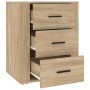 Sonoma oak plywood nightstand 50x36x60 cm by vidaXL, Nightstands - Ref: Foro24-816715, Price: 64,99 €, Discount: %