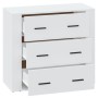 White plywood sideboard 80x33x70 cm by vidaXL, Sideboards - Ref: Foro24-816576, Price: 105,62 €, Discount: %