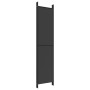 Divider screen with 6 black fabric panels 300x220 cm by vidaXL, Room dividers - Ref: Foro24-350209, Price: 56,62 €, Discount: %