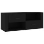 Mueble para TV madera contrachapada negra 100x35x40 cm de vidaXL, Muebles TV - Ref: Foro24-823100, Precio: 68,93 €, Descuento: %