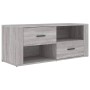 TV stand made of gray Sonoma plywood 100x35x40 cm by vidaXL, TV Furniture - Ref: Foro24-823105, Price: 70,13 €, Discount: %