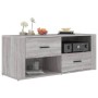 TV stand made of gray Sonoma plywood 100x35x40 cm by vidaXL, TV Furniture - Ref: Foro24-823105, Price: 70,13 €, Discount: %