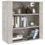 Armario de pared madera contrachapada gris hormigón 80x33x80 cm de vidaXL, Aparadores - Ref: Foro24-816596, Precio: 69,99 €, ...