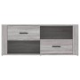 TV stand made of gray Sonoma plywood 100x35x40 cm by vidaXL, TV Furniture - Ref: Foro24-823105, Price: 70,13 €, Discount: %