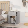 Bedside table made of gray Sonoma plywood, measuring 50x36x60 cm. by vidaXL, Nightstands - Ref: Foro24-816726, Price: 47,89 €...