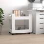 White plywood desktop cart 60x45x60 cm by vidaXL, Cars and islands - Ref: Foro24-816600, Price: 44,32 €, Discount: %