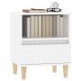 Two white bedside tables 40x35x50 cm by vidaXL, Nightstands - Ref: Foro24-821795, Price: 86,87 €, Discount: %